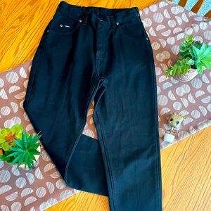 LEE High-Waisted Black Jeans
